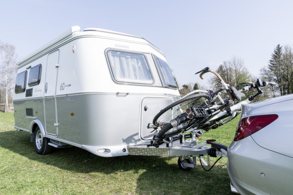 tow bar and bike rack